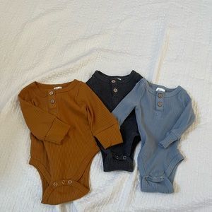 Excellent condition set of three onsie